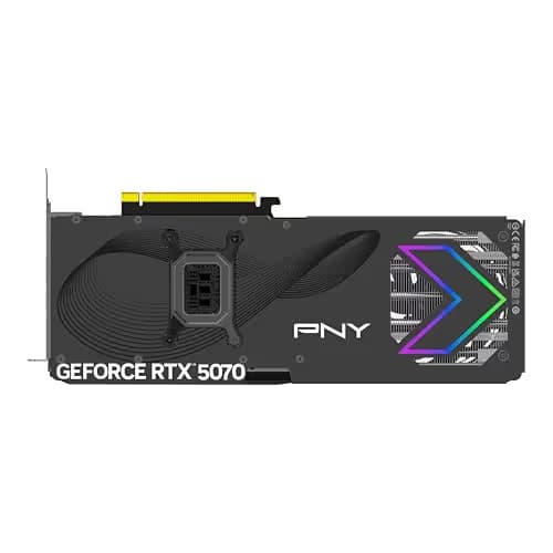 PNY GeForce RTX 5070 12GB GDDR7 ARGB EPIC-X RGB Overclocked Triple Fan image