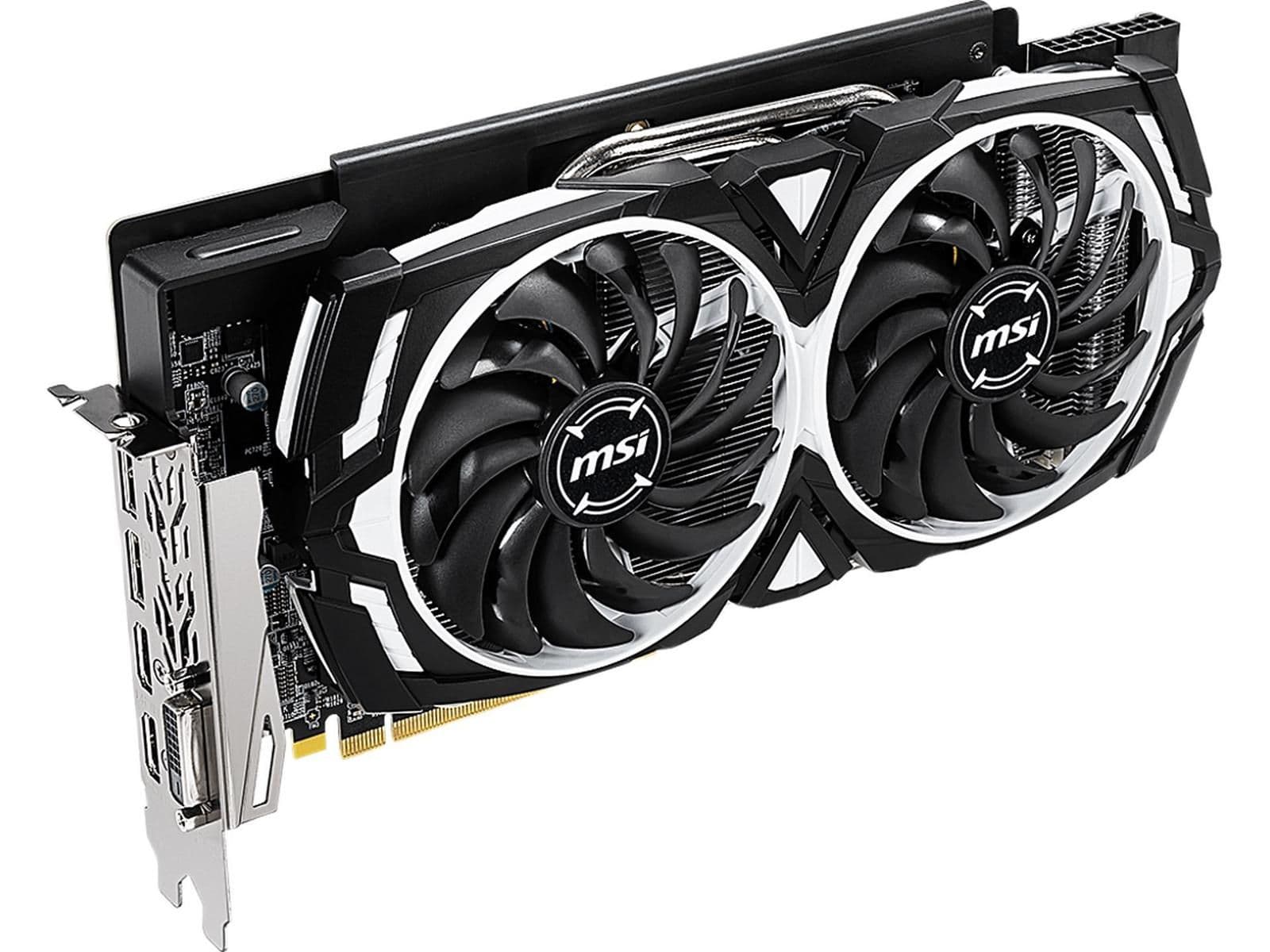 MSI ARMOR Radeon RX 590 8GB GDDR5 Black White main image