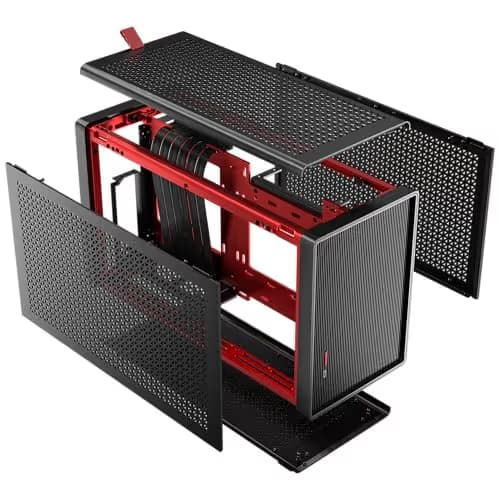 Antec Performance 1 M Mini-ITX Desktop Black with Mesh Side Panel and USB 3.2 Gen 2 Type-C Front Panel image