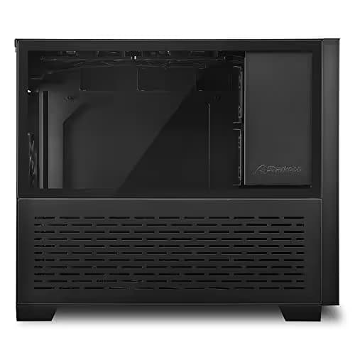 SHARKOON MS-Z1000 Micro ATX Mid-Tower Black Tempered Glass Side Panel image