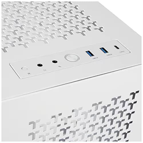 Thermaltake Divider 500 ATX Mid Tower White Tempered Glass ARGB Air Snow image