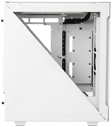 Thermaltake Divider 500 ATX Mid Tower White Tempered Glass ARGB Air Snow image