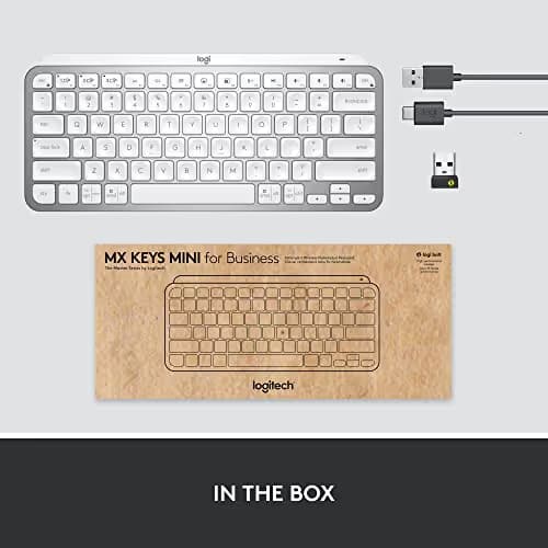 Logitech MX Keys Mini Bluetooth/Wireless/Wired for Business Mini Keyboard image