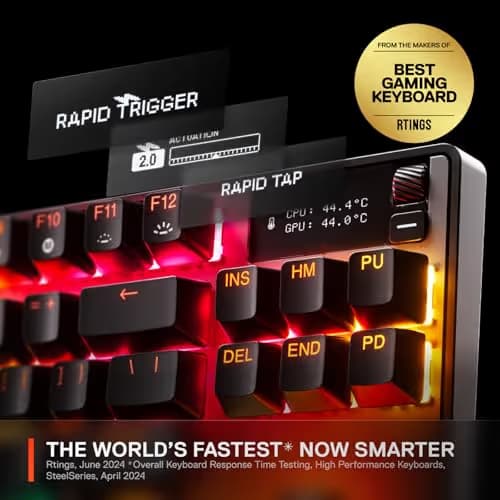 SteelSeries Apex Pro Gen 3 RGB Wired Gaming Keyboard image