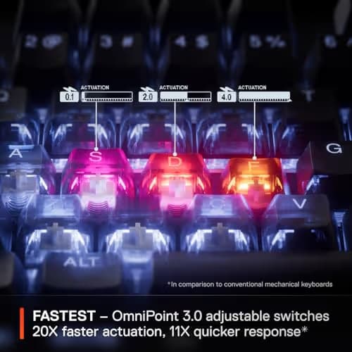 SteelSeries Apex Pro Gen 3 RGB Wired Gaming Keyboard image