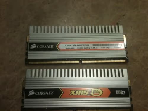 Corsair XMS2 Black / White DDR2-800 CL5 2GB (2x1GB) image