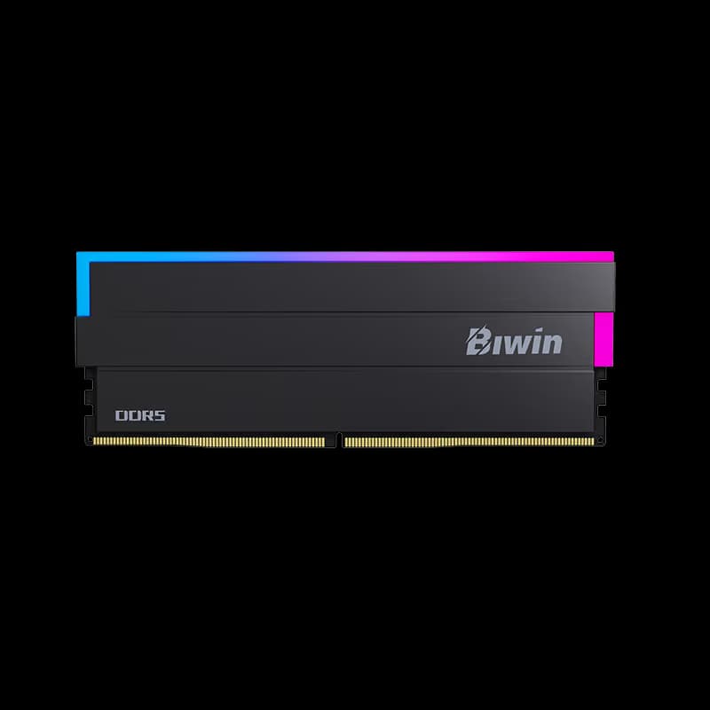 Biwin Black Opal DW100 RGB Black DDR5-8200 CL36 32GB (2x16GB) image