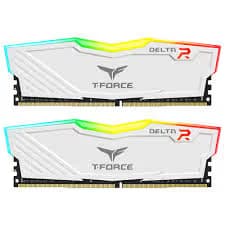 TEAMGROUP T-Force Delta RGB White DDR4-4000 CL18 16GB (2x8GB) WHITE image