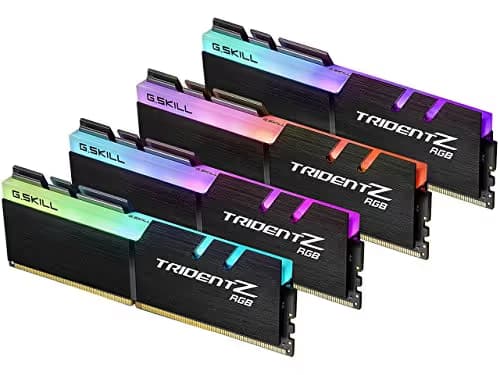 G.Skill Trident RGB (For AMD) Black DDR4-2400 CL15 64GB (4x16GB) image