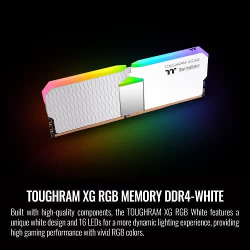Thermaltake TOUGHRAM XG RGB White / Silver DDR4-3600 CL18 64GB (2x32GB) image