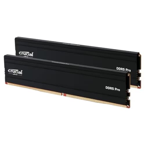 Crucial CP2K64G56C46U5 Black DDR5-5600 CL46 128GB (2x64GB) image