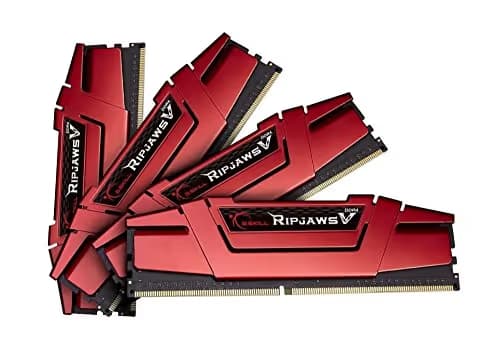 G.Skill Ripjaws V Black / Red DDR4-3000 CL15 16GB (4x4GB) image