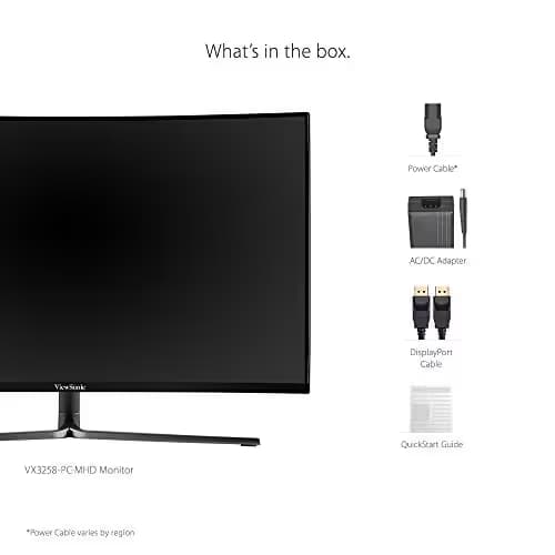 ViewSonic VX3258-PC-MHD 31.5" 1080p 165Hz VA Curved Monitor image