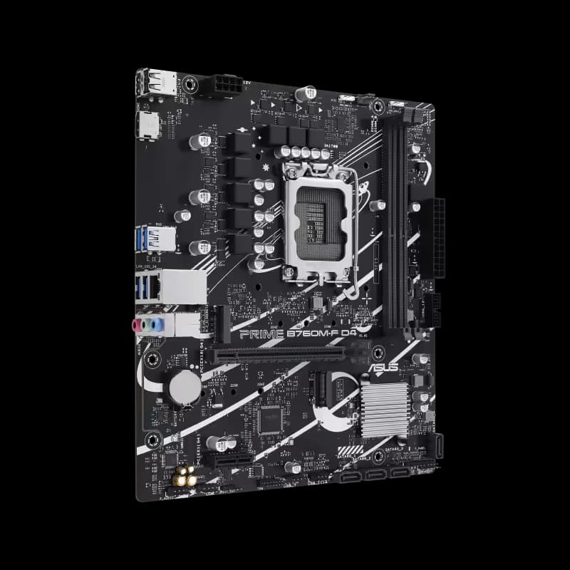 Asus B760 PRIME B760M-F D4 LGA1700 DDR4 Micro ATX image
