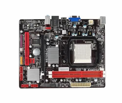 Biostar AMD 760G A780L3B AM3 DDR3 Micro ATX image