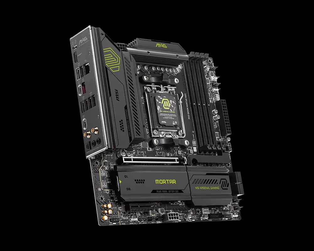 MSI B850M MAG MORTAR WIFI AM5 DDR5 Micro ATX image