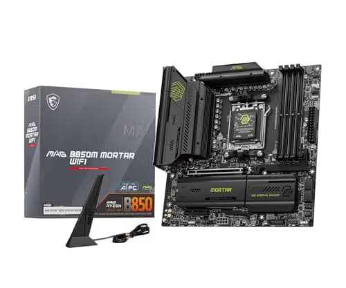 MSI B850M MAG MORTAR WIFI AM5 DDR5 Micro ATX image