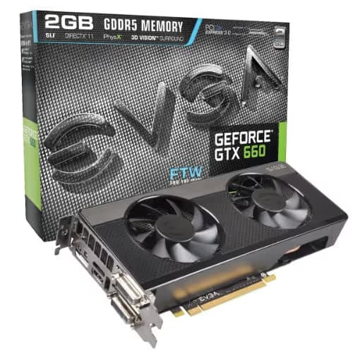 EVGA 02G-P4-2663-KR GeForce GTX 660 2 GB image