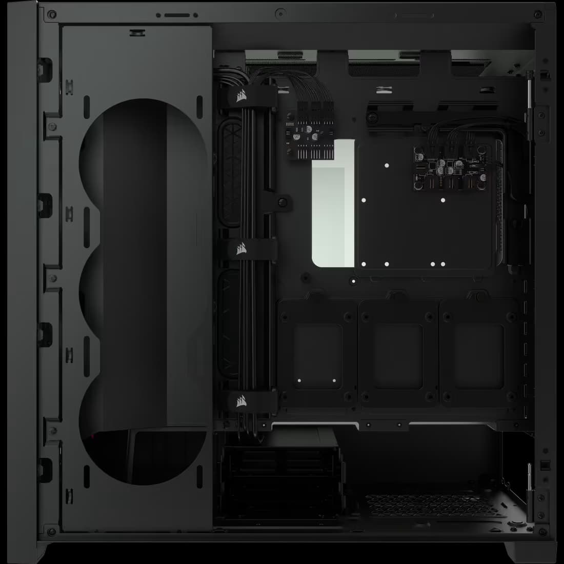 Corsair iCUE 5000X RGB ATX Mid Tower Black with Tempered Glass Side Panel, and 850 W Power Supply image