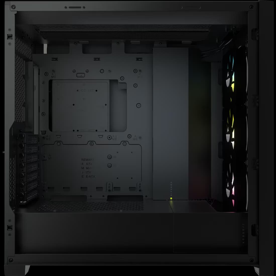 Corsair iCUE 5000X RGB ATX Mid Tower Black with Tempered Glass Side Panel, and 850 W Power Supply image