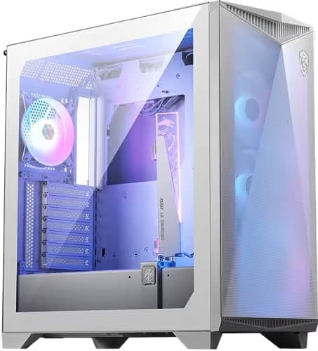 MSI MPG GUNGNIR 300R AIRFLOW ATX Mid Tower White with Tempered Glass Side Panel and USB 3.2 Gen 2x2 Type-C / USB 3.2 Gen 1 Type-A main image