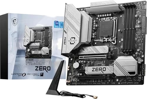 MSI B760M PROJECT ZERO LGA1700 DDR5 Micro ATX main image