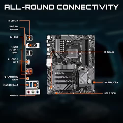 Gigabyte B550 EAGLE WIFI6 AM4 DDR4 ATX image