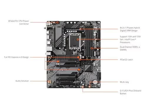 Gigabyte B760 DS3H AX DDR5 ATX image