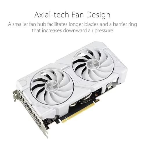 ASUS Dual GeForce RTX 4070 SUPER EVO White OC Edition 12GB GDDR6X image