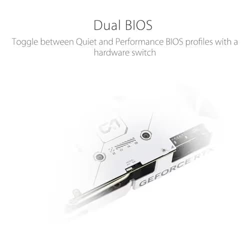 ASUS Dual GeForce RTX 4070 SUPER EVO White OC Edition 12GB GDDR6X image