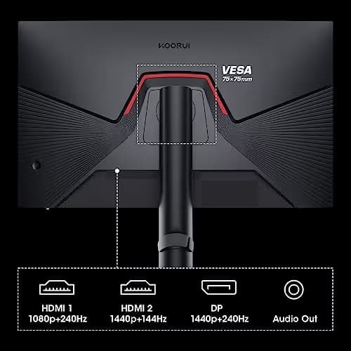 KOORUI 27E3QK 27" 1440p 240Hz IPS Monitor image