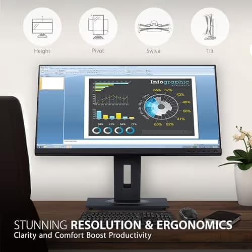 ViewSonic VG2448A 24" 1080p 0Hz IPS Monitor image