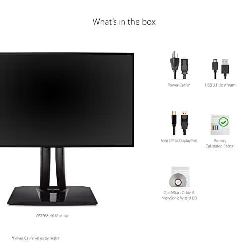 ViewSonic VP2768-4K 27" 4K IPS Monitor image