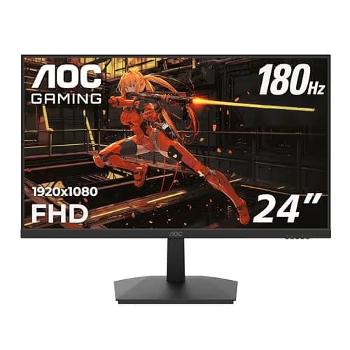 AOC 24G15N 23.8" 1080p 180Hz VA Monitor main image