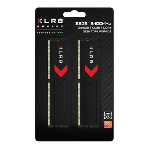 PNY XLR8 Gaming Black DDR5-6400 CL36 32GB (2x16GB) image