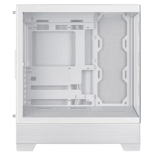 Asus A31 ATX Mid Tower White with Tempered Glass Side Panel and USB 3.2 Gen 1 Type-A Front Panel image