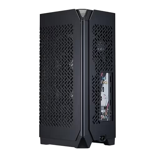 Cooler Master NCORE 100 AIR Mini-ITX Tower Silver / White Mesh Side Panel, USB 3.2 Gen 2x2 Type-C, USB 3.2 Gen 1 Type-A image