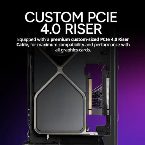 Cooler Master NCORE 100 AIR Mini-ITX Tower Silver / White Mesh Side Panel, USB 3.2 Gen 2x2 Type-C, USB 3.2 Gen 1 Type-A image