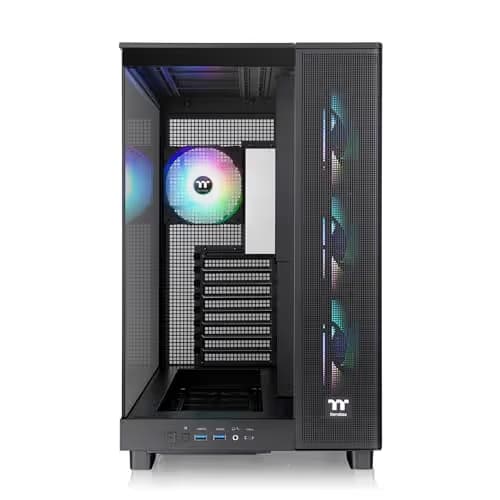 Thermaltake View 380 XL TG ARGB ATX Mid Tower Black Tempered Glass image