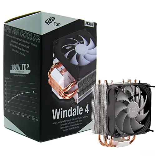 FSP Group Windale 4 Air 60 CFM 158mm Black / Silver main image