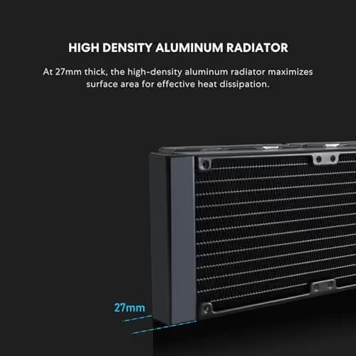 Lian Li Galahad II Lite Performance Water 360mm 73.14 CFM Black image