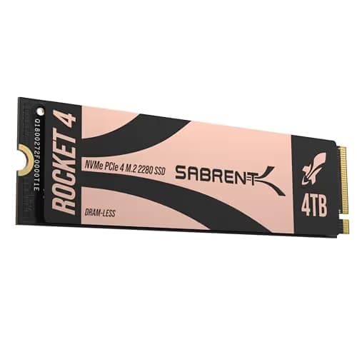 Sabrent Rocket 4 4TB SSD M.2-2280 PCIe 4.0 X4 NVMe image