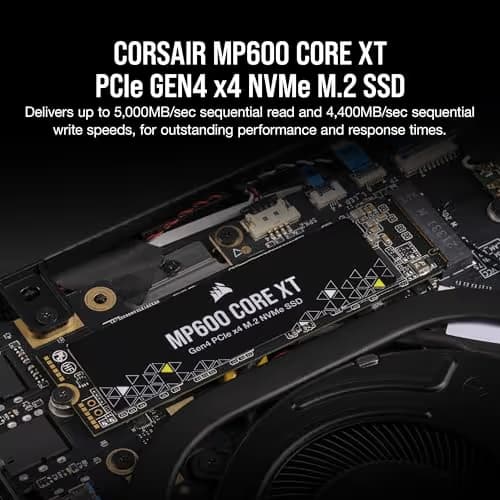 Corsair MP600 CORE XT R2 2TB M.2-2280 SSD PCIe 4.0 X4 NVMe image