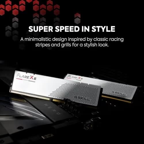 G.Skill Flare X5 White DDR5-6000 CL28 32GB (2x16GB) image