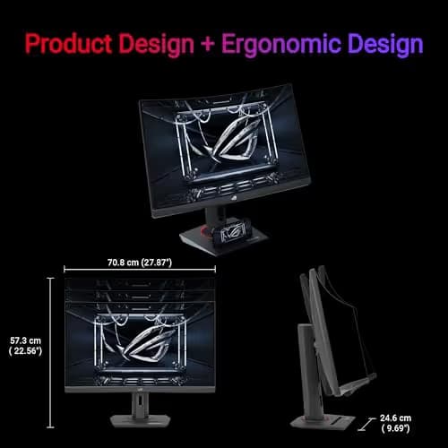 Asus ROG Strix XG32WCS 31.5" 1440p 180Hz VA Curved Monitor image