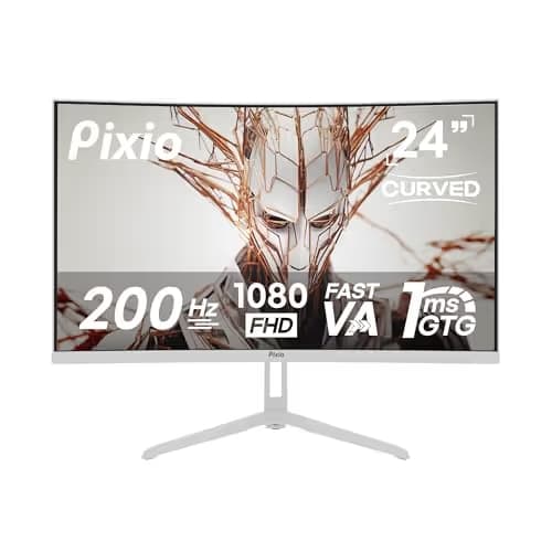 Pixio PXC248 Wave 24" 1080p 200Hz VA Curved Monitor main image