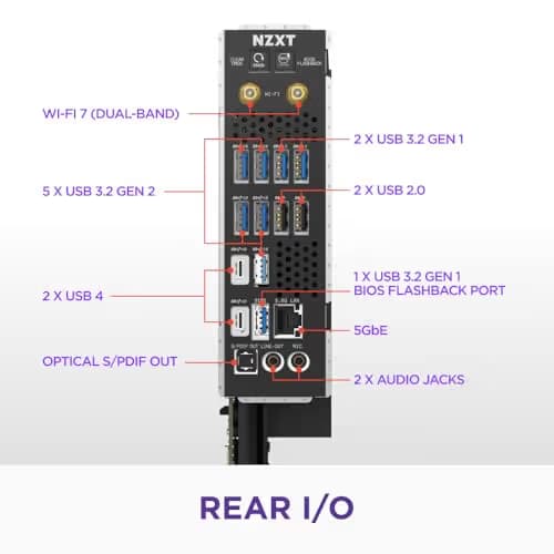 NZXT X870E N9 AM5 DDR5 ATX image
