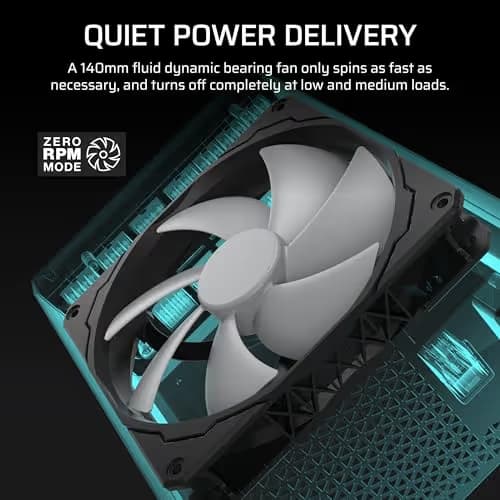 Corsair HX1200i (2025) Black 1200W Fully Modular 80+ Platinum Certified ATX image