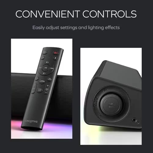 Creative Labs Sound Blaster GS5 RGB 2.0 60 W Soundbar image