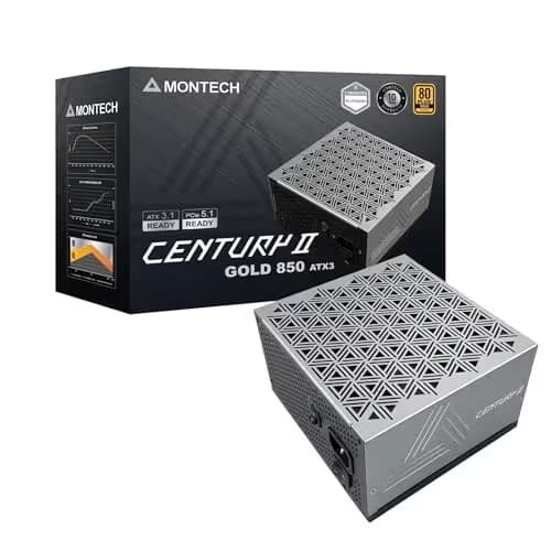 Montech CENTURY II 850W 80+ Gold Certified Fully Modular image
